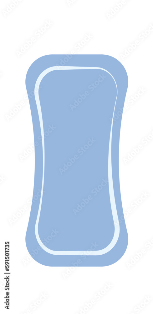 Concept Bath accessories zero waste daily pads. Introducing a unique flat vector illustration tailored for web applications. Vector illustration. Concept Bath accessories zero waste daily pads. Introducing a unique flat vector illustration tailored for web applications. Vector illustration.
