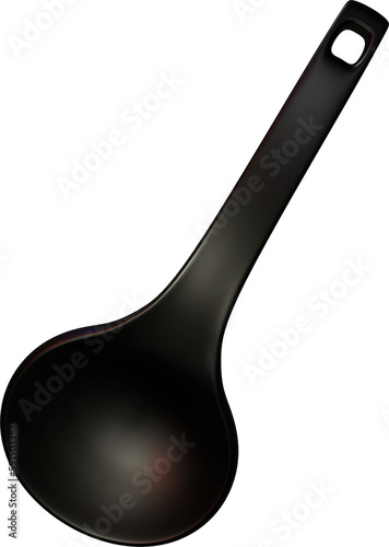 Colher concha de Silicone 3D