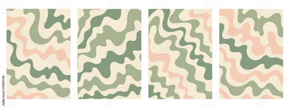Groovy hippie 70s backgrounds Groovy hippie 70s backgrounds