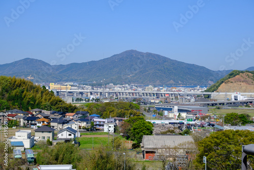 福井県敦賀市のパノラマ リラポートからの眺望