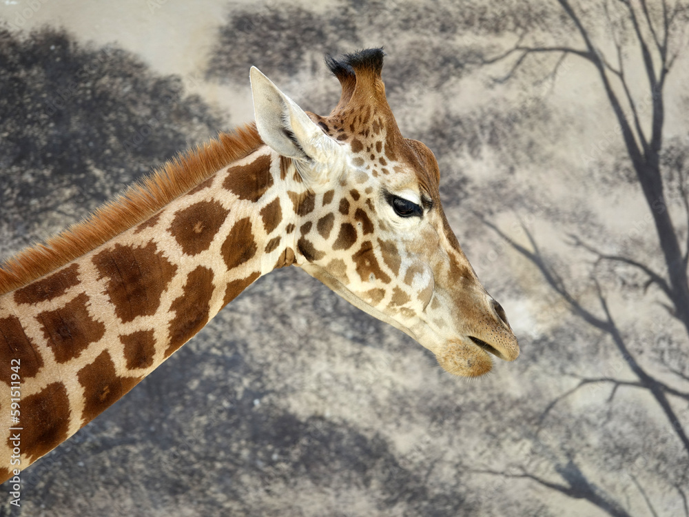 Obraz premium Girafe