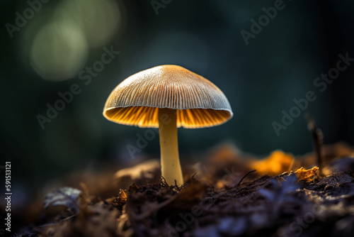 Mushroom in the forest 