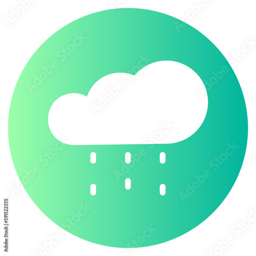 rain gradient icon