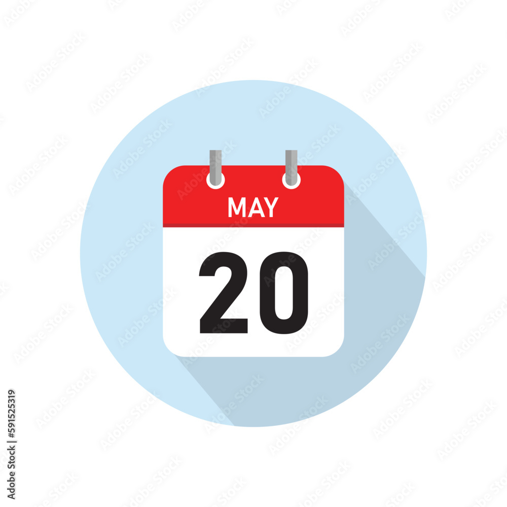 May 20 Concept Design. Vector Illustration. May 20 Concept Design. Vector Illustration.