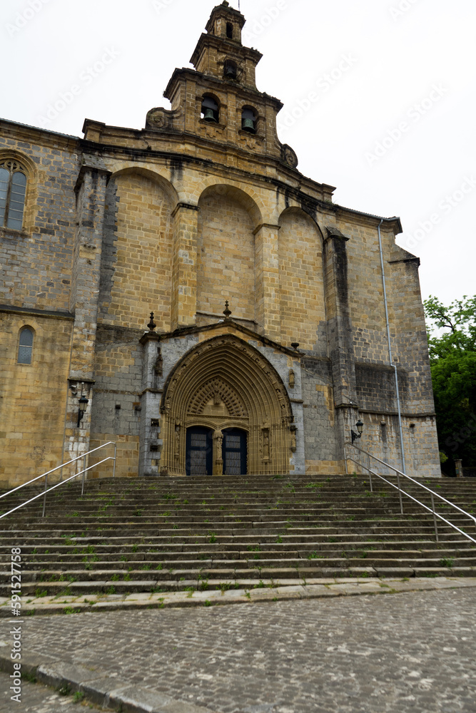Saint Mary Catholic Church in Gernika-Lumo, Basque Country, Spain