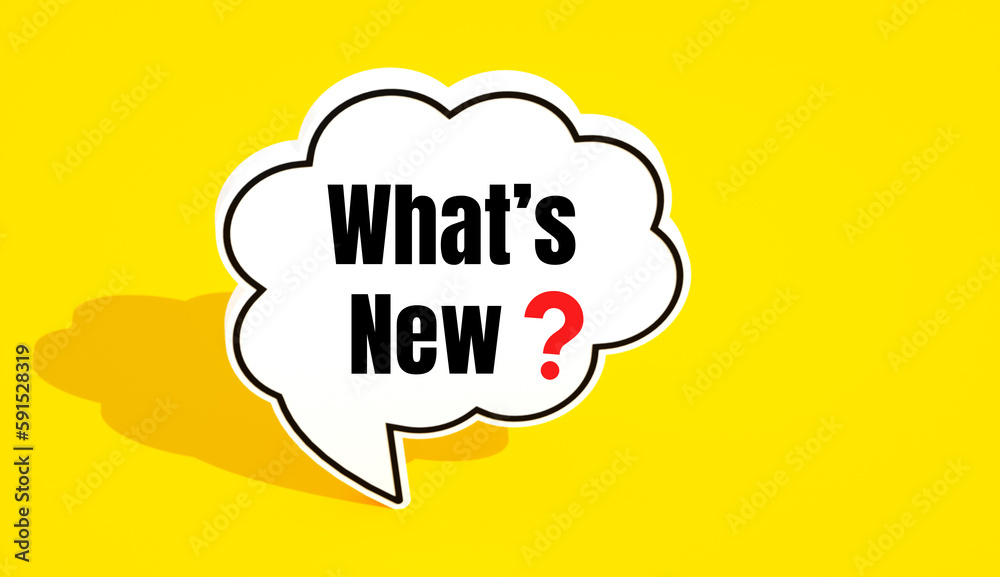 what is new ? what is new ?