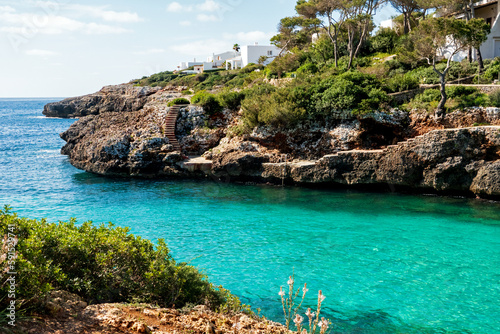 Schilderij op canvas Cala Egos lagoon and beach in Mallorca