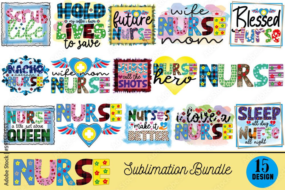 Nurse Craft Design Bundle Nurse Craft Design Bundle