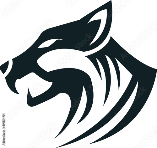 Wolf Head Logo Vector Template Illustration Design. Mascot Wolf Logo design Wolf sport logo