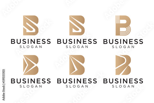 Luxury and elegant Letter B logo design for various types of businesses and company
