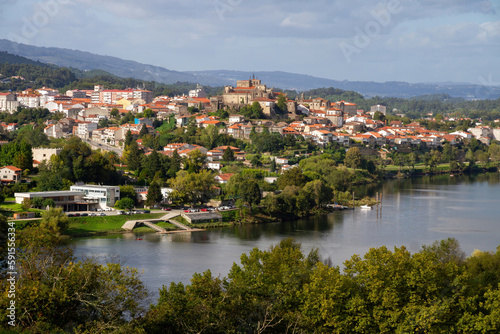 View of Tuy and the Miño River from Valença