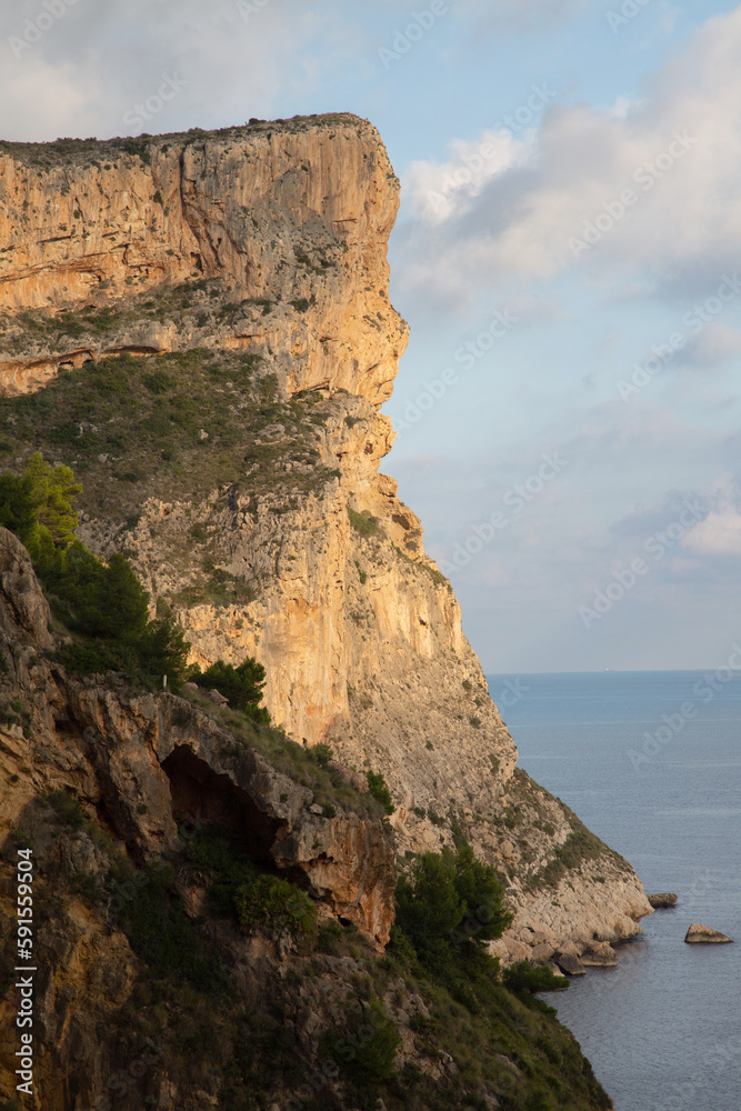 Moraig Cove Beach; Alicante; Spain
