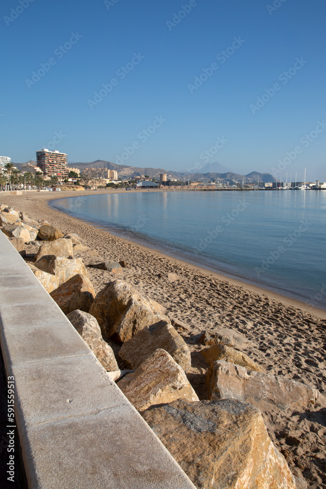 El Campello Beach, Alicante; Spain
