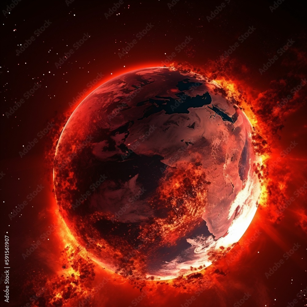 Brennt die Erde bald ab und wird zu einer Sonne ? 