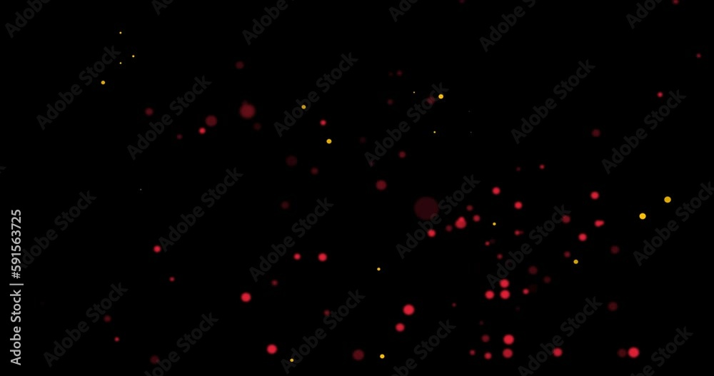 soft red particle gradation abstract background