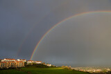 Rainbow over Braga, Portugal