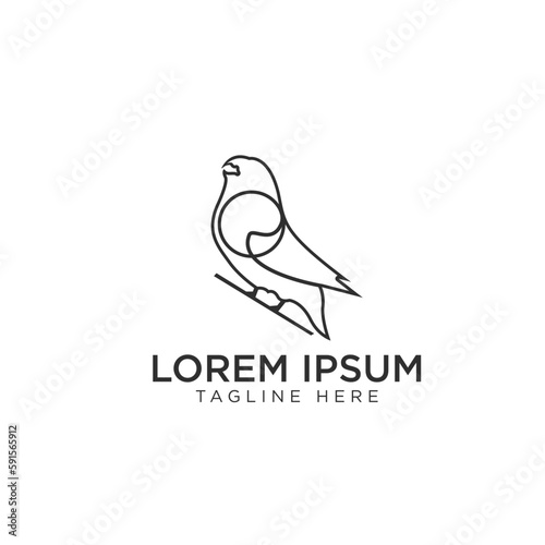 abstract logo, simple and modern, for industry and technology