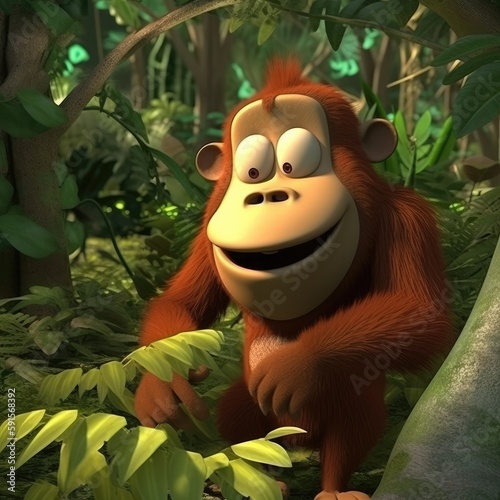 orangutan, jungle,  © Enzo