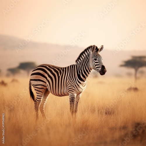 zebras in continent