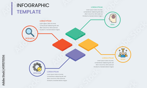 Creative business Infographic design template