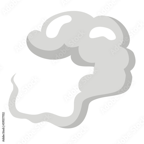 Smoke Illustration Shape
