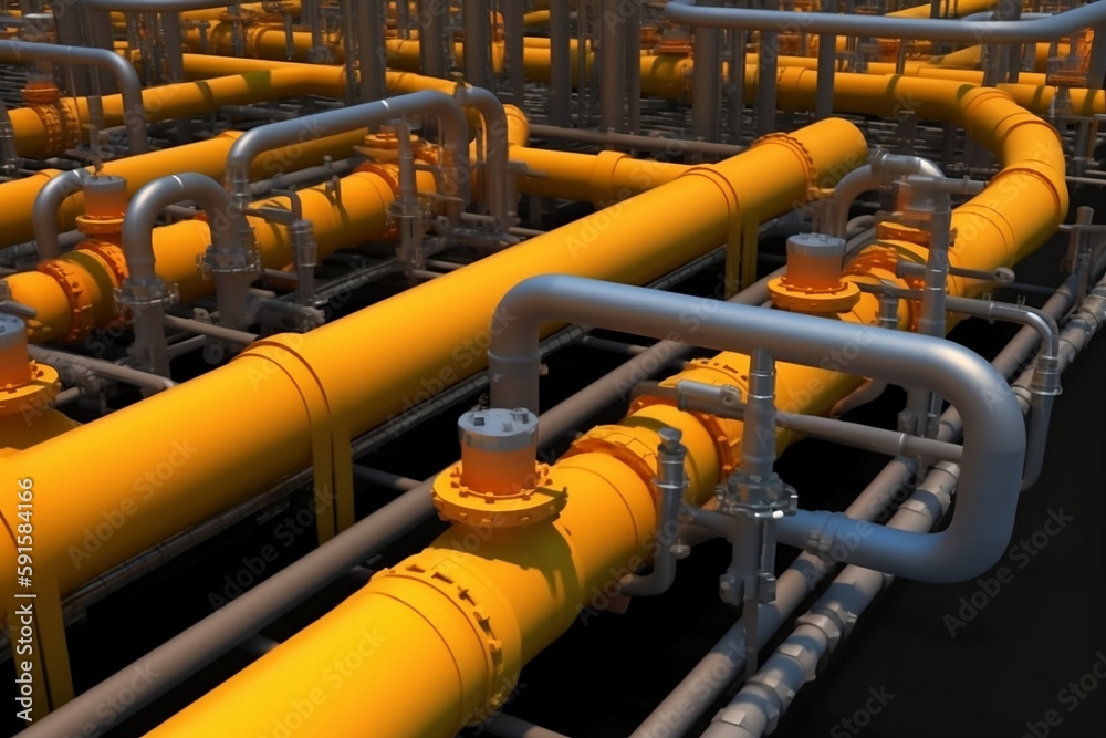 petrol and gas pipeline during the refinery process petrol and gas pipeline during the refinery process