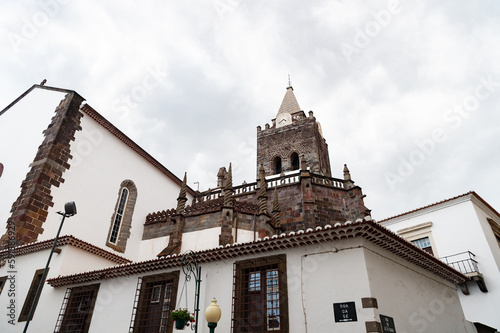 cathedral church outdoor. cathedral church facade. cathedral church exterior. photo