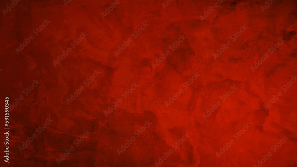 beautiful red concrete wall, architectural exposed stucco concrete wall used as background for modern concept design. bright red empty cement for editing text present on free space backdrop.