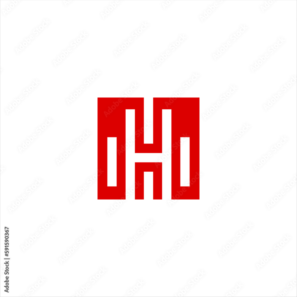 Initial Letter H with building real estate Vector Logo Design Template