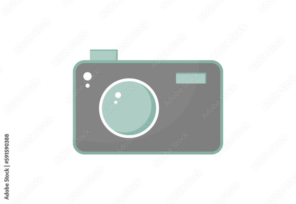 Photo camera icon. Vector illustration Photo camera icon. Vector illustration