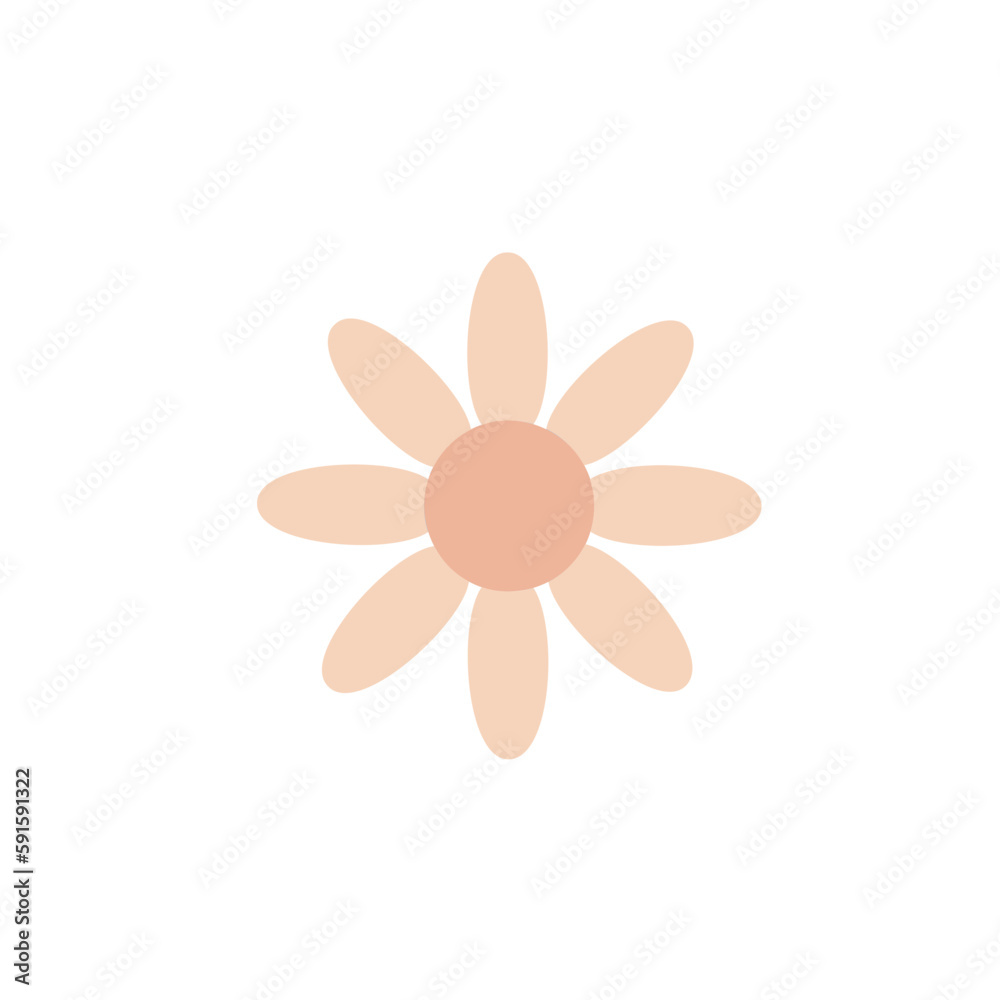 illustration of a flower illustration of a flower