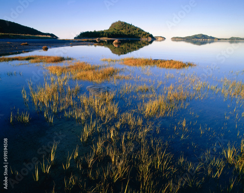 Gulf of St. Lawrence, Parc du Bic, Gaspe, Quebec, Canada photo