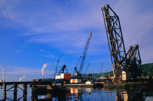 Seattle Docks, Seattle, Washington, USA