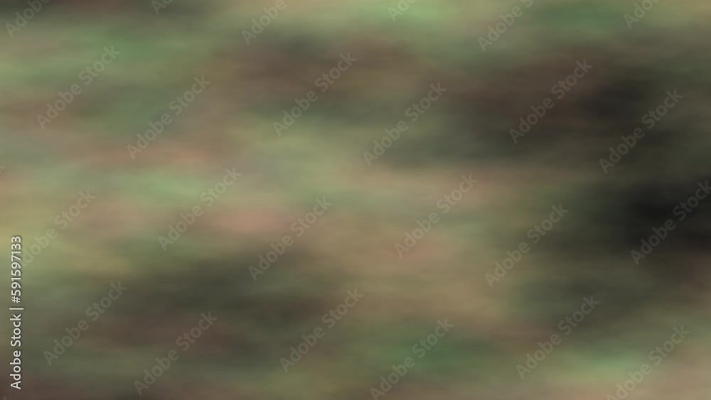 Colorful fumes fog motion to right. 2D computer rendering pattern