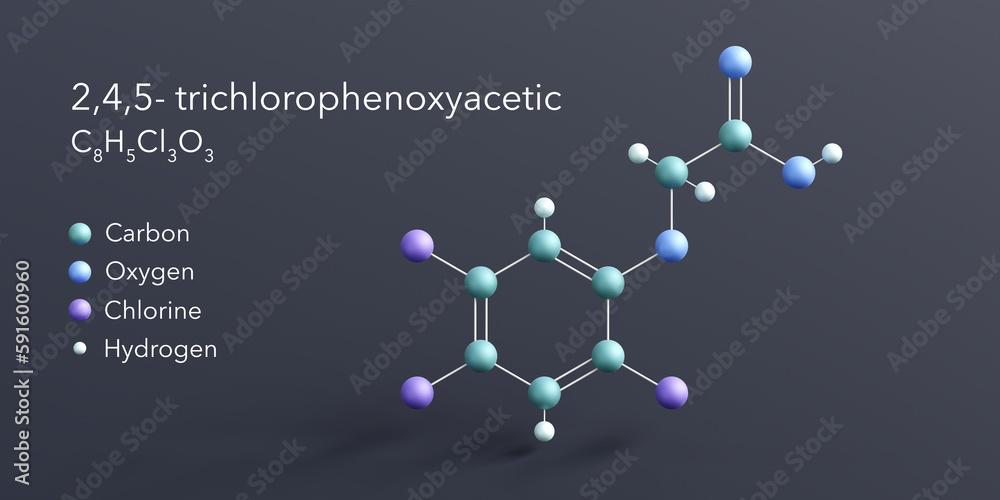2-4-5-trichlorophenoxyacetic-acid-molecule-3d-rendering-flat-molecular