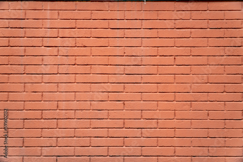 red brick wall