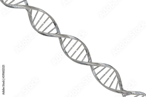 Shiny DNA double helix
