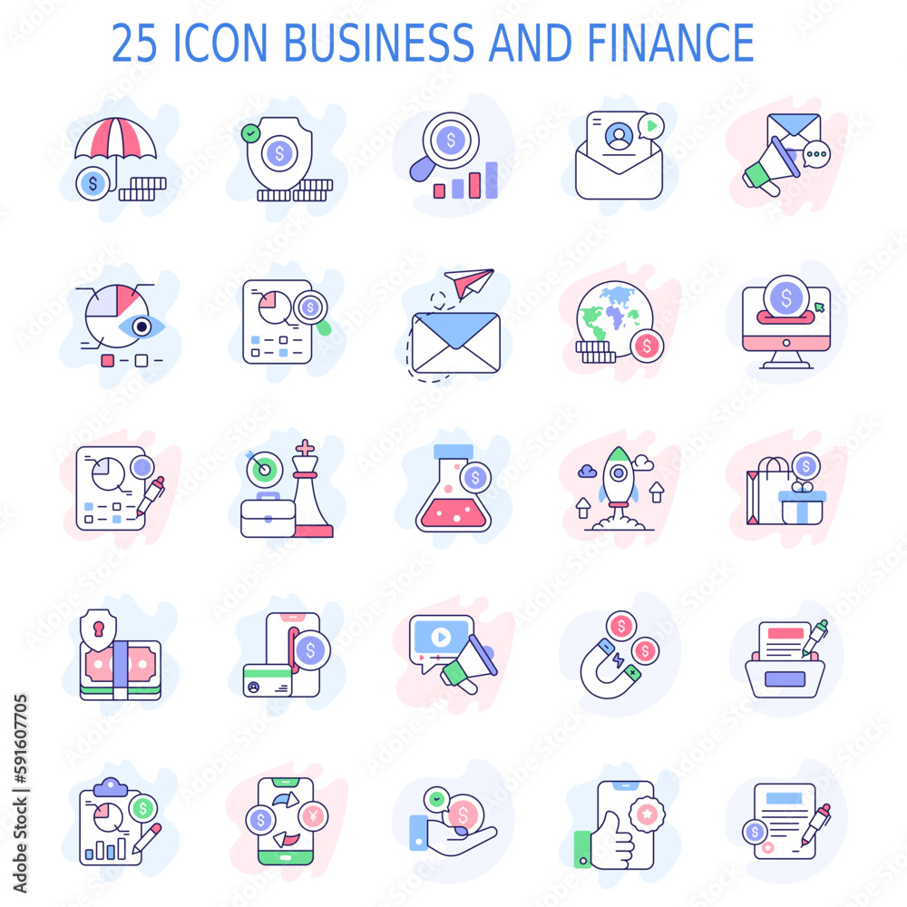 Business and Finance line icons set. Businessman outline icons collection. Money, investment, teamwork, meeting, partnership, meeting, work success - stock vector. Business and Finance line icons set. Businessman outline icons collection. Money, investment, teamwork, meeting, partnership, meeting, work success - stock vector.
