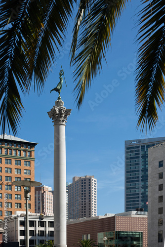 Dewey Monument, Union Square, San Francisco, California, USA photo