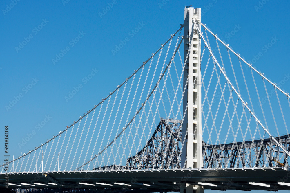 Eastern Span Replacement of Oakland Bay Bridge, San Francisco, Treasure Island, California, USA