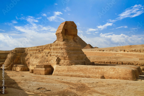 The Great Sphinx of Giza, Egypt.