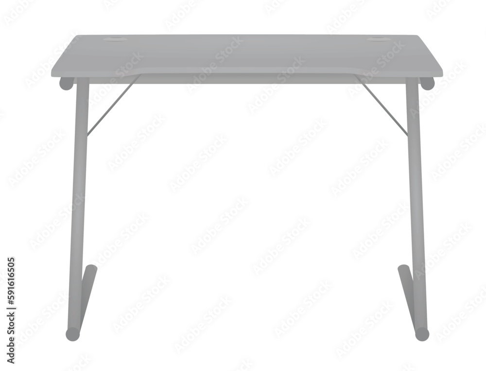 Office computer table. vector illustration Office computer table. vector illustration