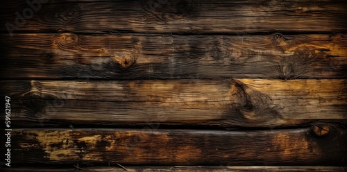 Old wood texture, captured in tabletop photography style for artistic and rustic appeal. Generative AI