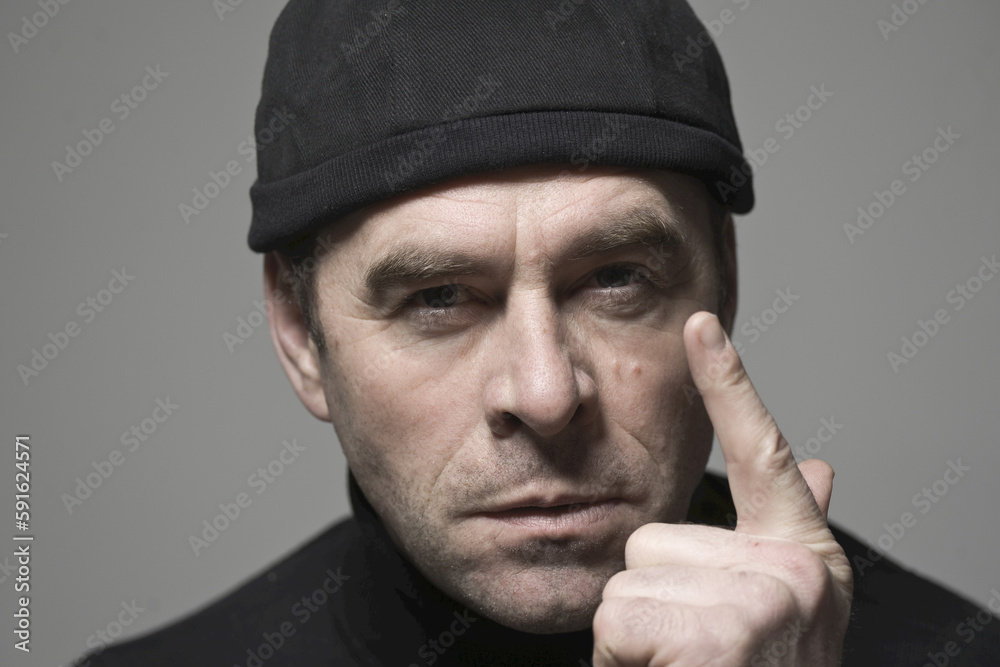 Angry Man Pointing Angry Man Pointing
