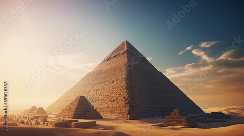 Majestic Pyramid of Egypt