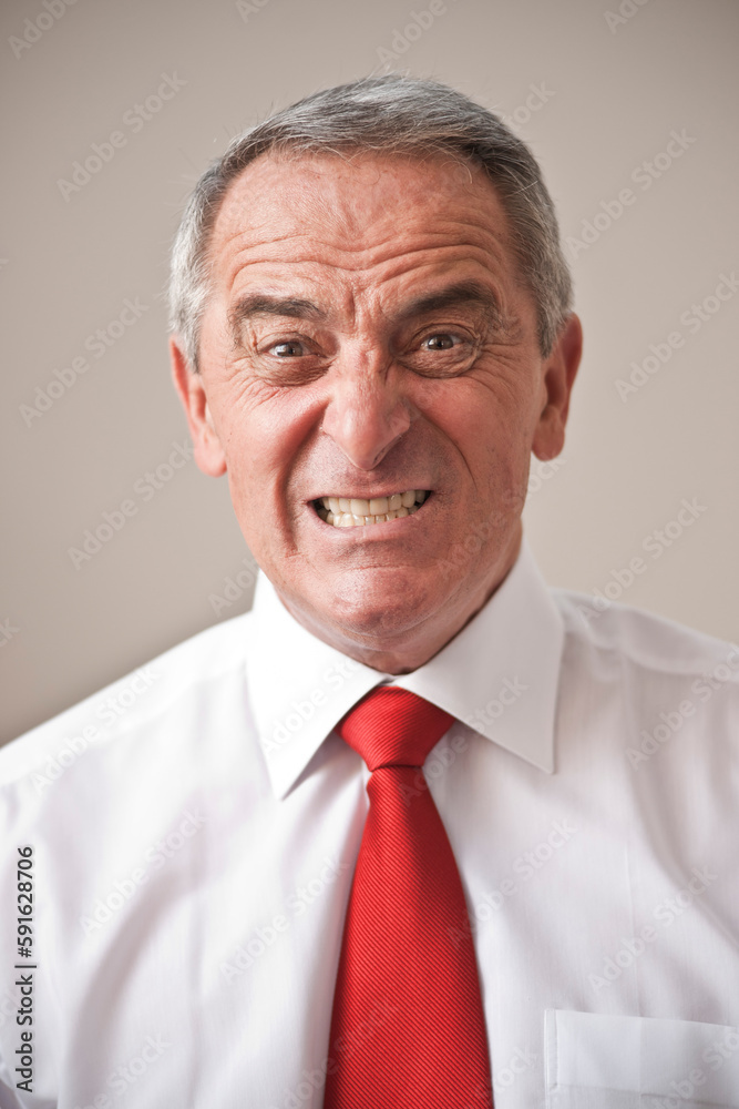 Portrait of Man Making Faces Portrait of Man Making Faces