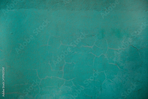 Foto Aquamarine painted wall