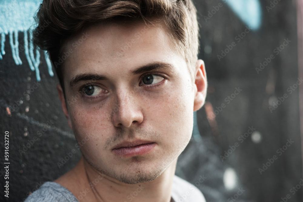 Portrait of Young Man, Mannheim, Baden-Wurttemberg, Germany Portrait of Young Man, Mannheim, Baden-Wurttemberg, Germany