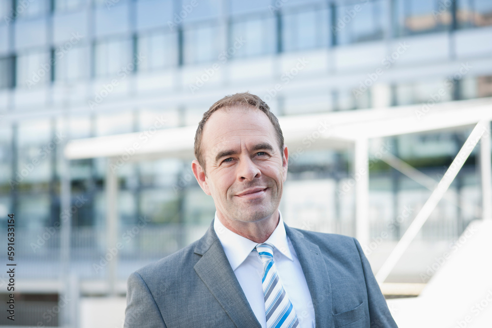 Portrait of Businessman, Niederrad, Frankfurt, Germany Portrait of Businessman, Niederrad, Frankfurt, Germany