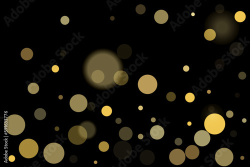 Gold glitter confetti, great design for any purpose. Party decor.